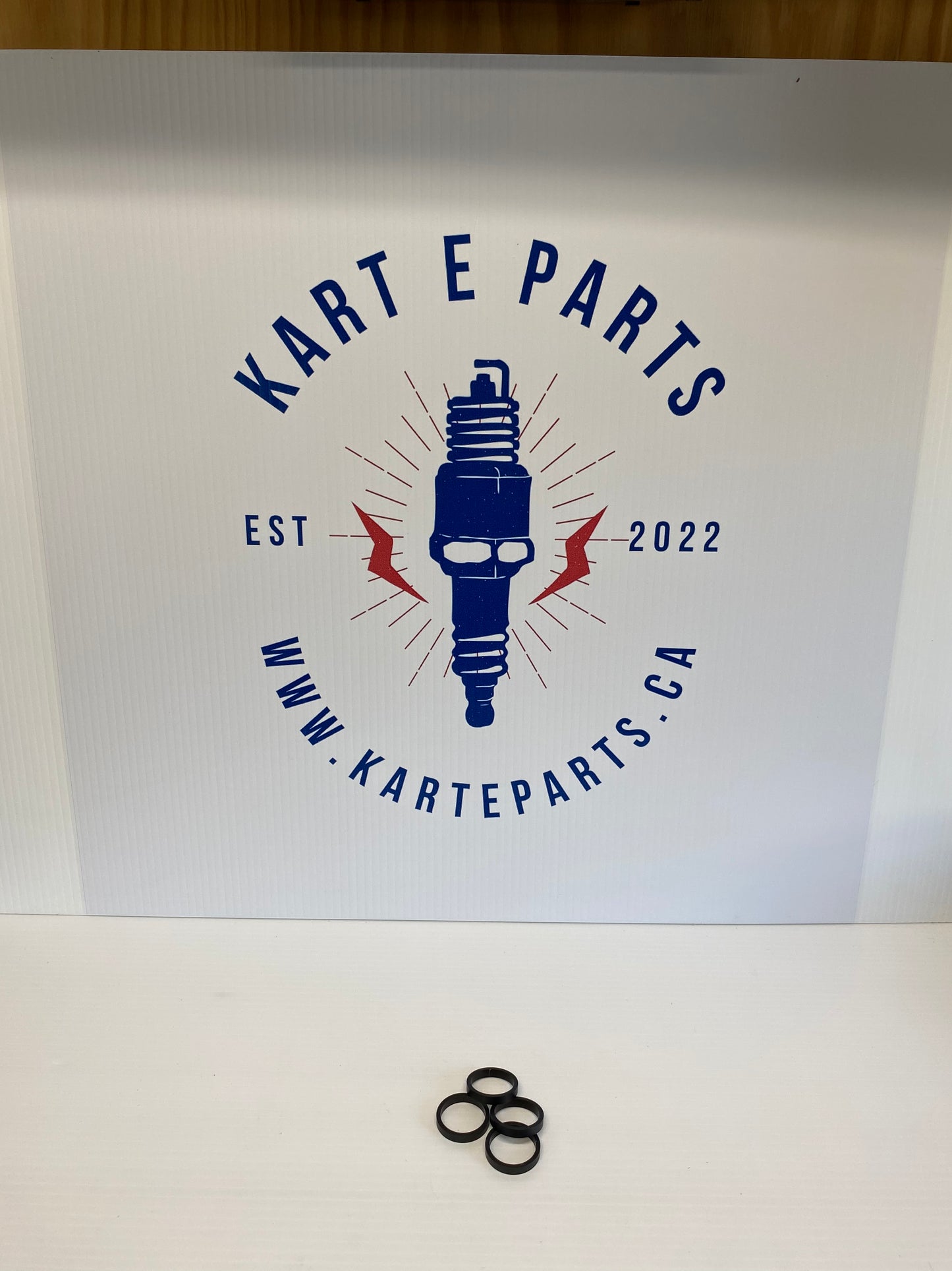 Entretoise de broche en aluminium - 25 x 5 mm
