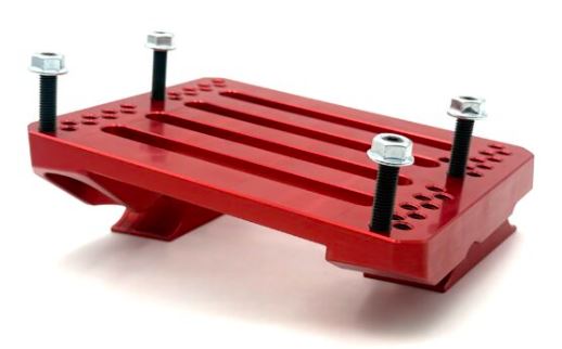 Low Profile 8 Degree One Piece 4-Cyle Mount. Code Red Edition
