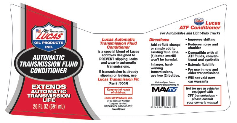 Lucas - Automatic Transmission Fluid Conditioner
