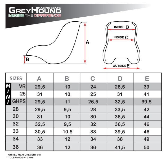 GreyHound R1 Seat