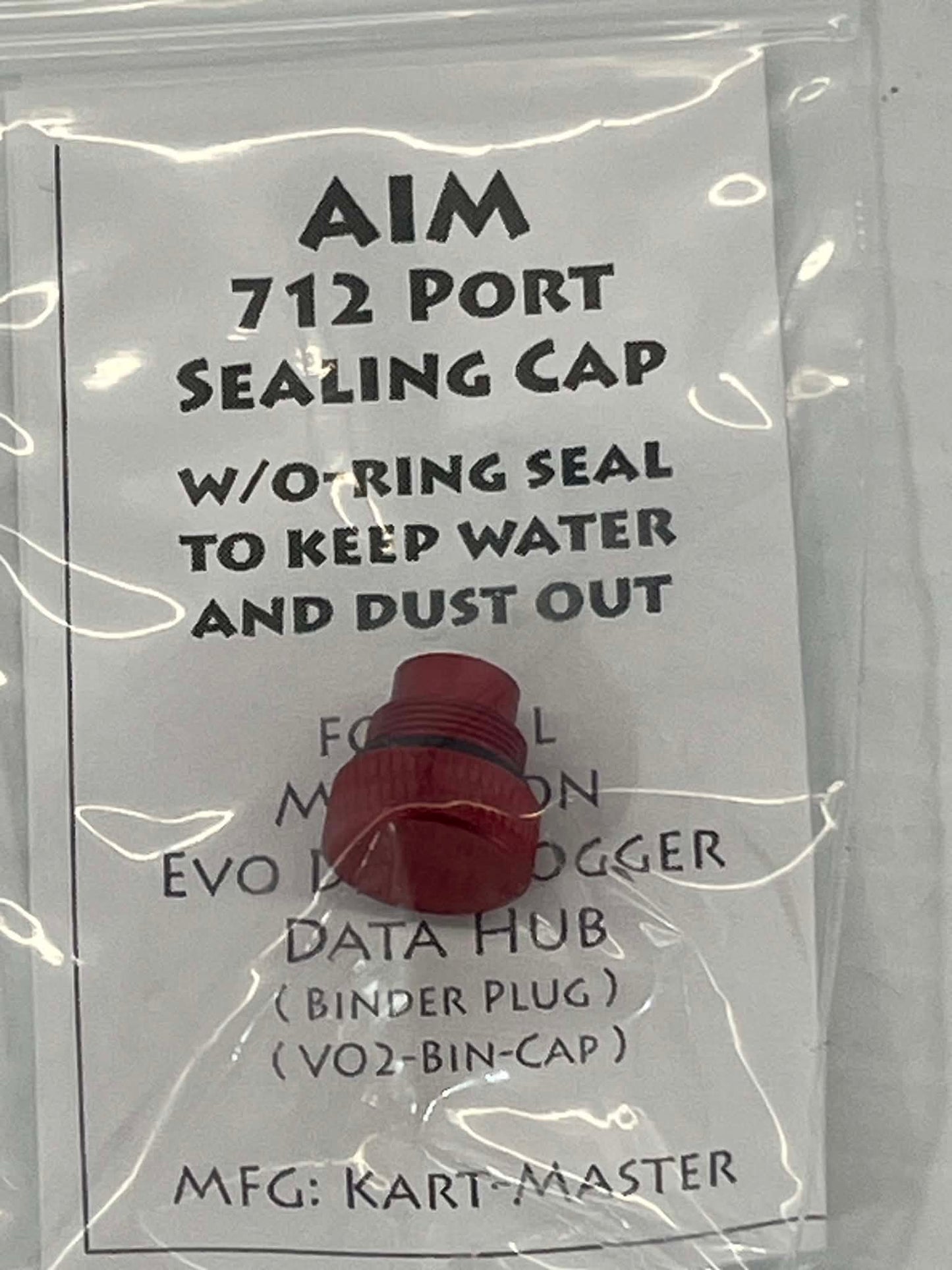 AIM MyChron Port Sealing Cap