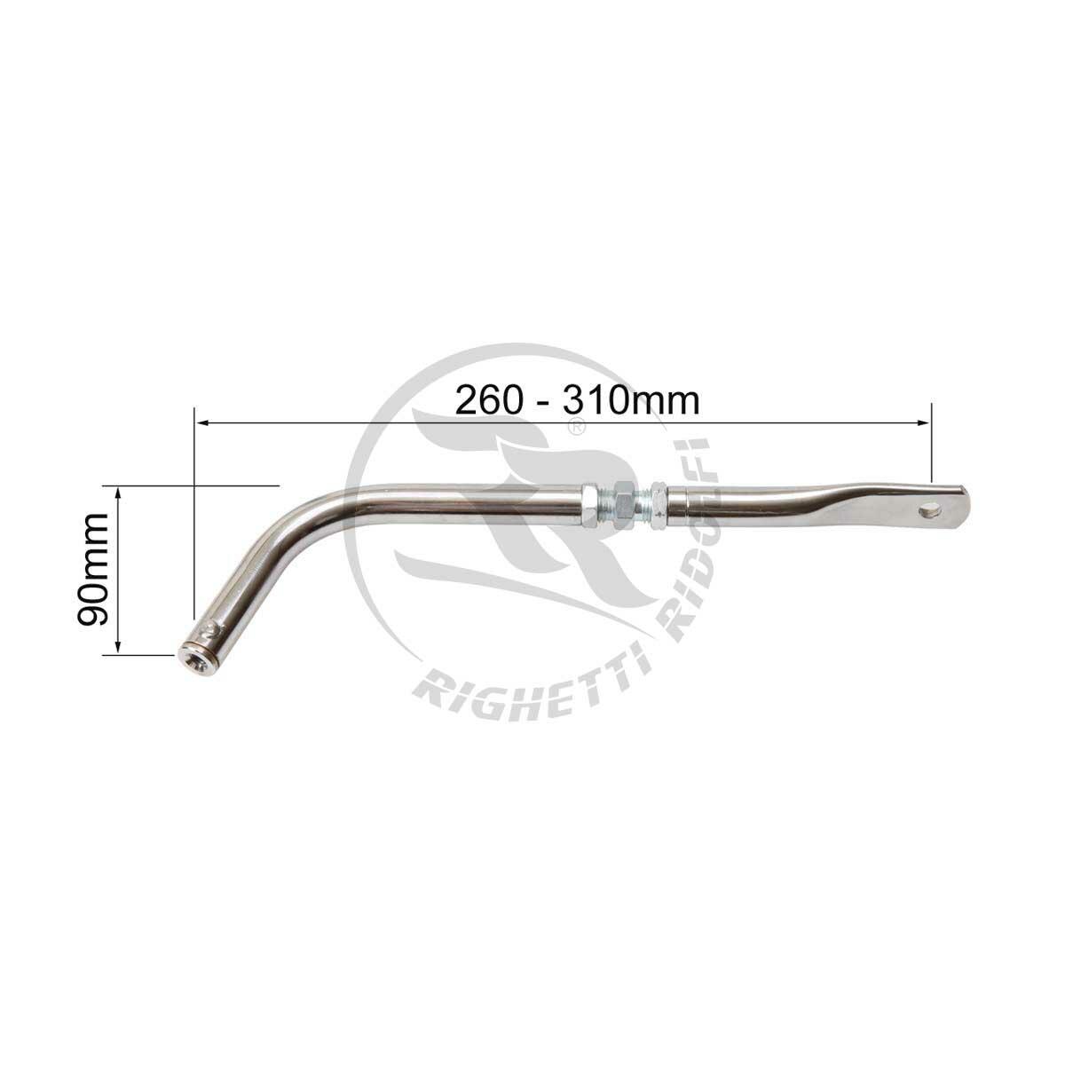 Adjustable Curved Seat Strut Bar