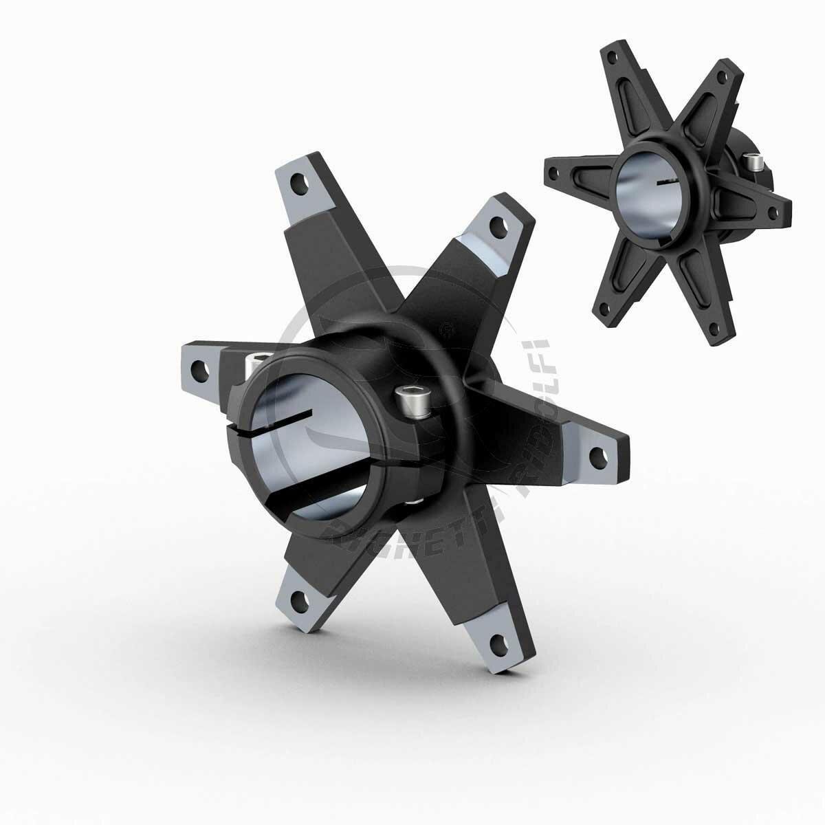 6 Spoke Sprocket Hub - 40mm