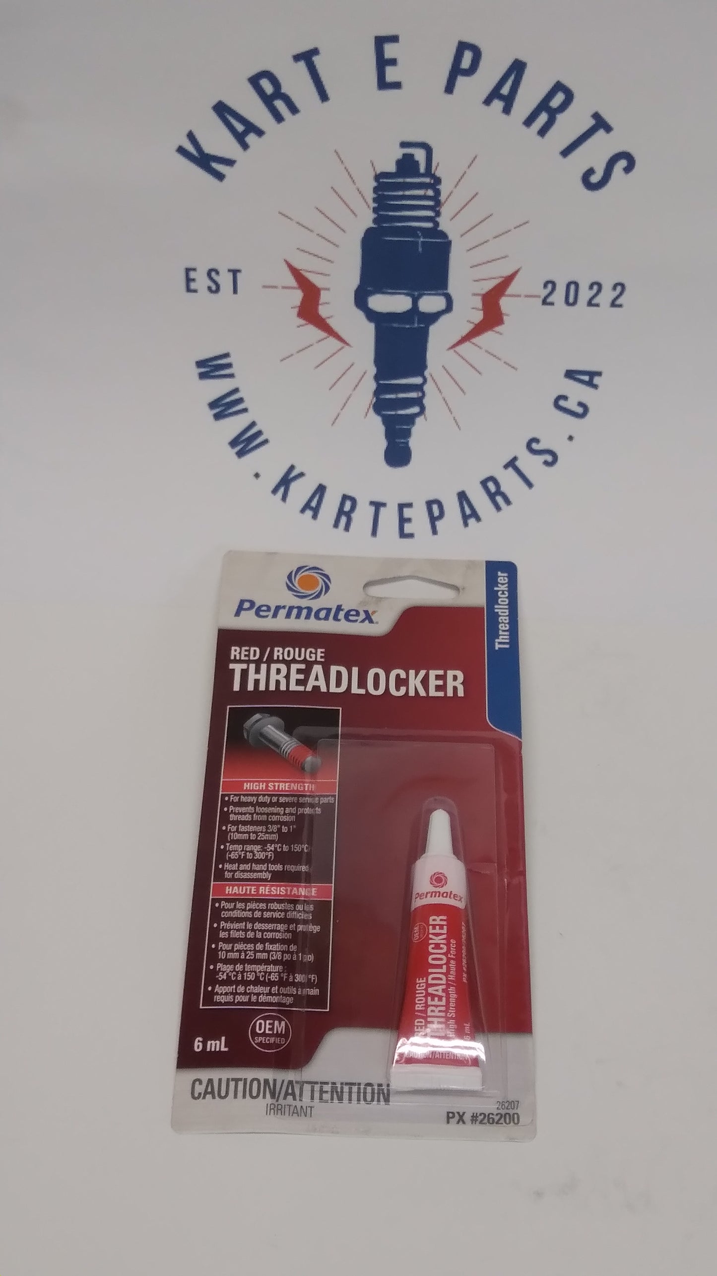 Loctite (red or blue)