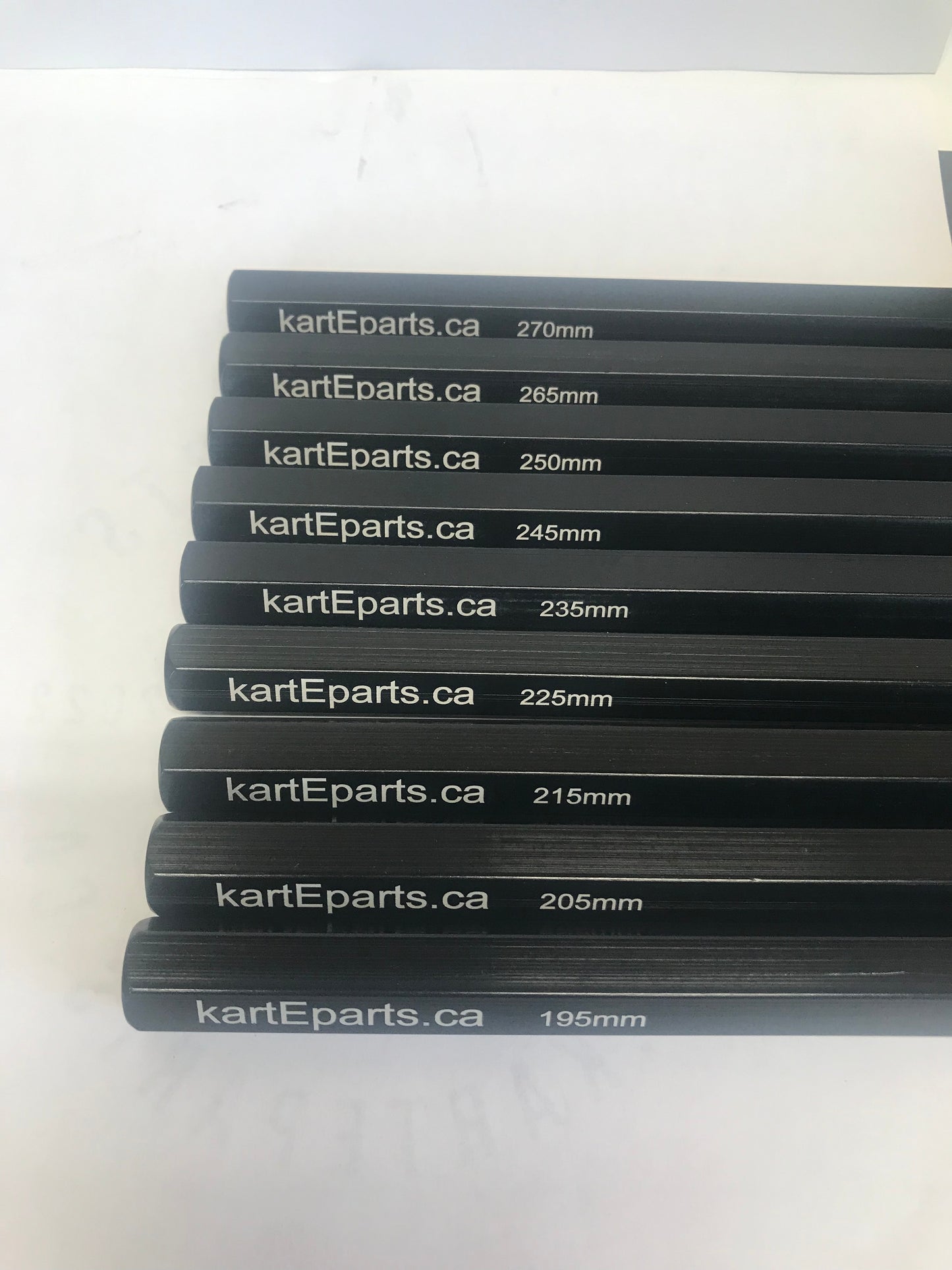 Hex Tie Rod - Black (Multiple Sizes Available)