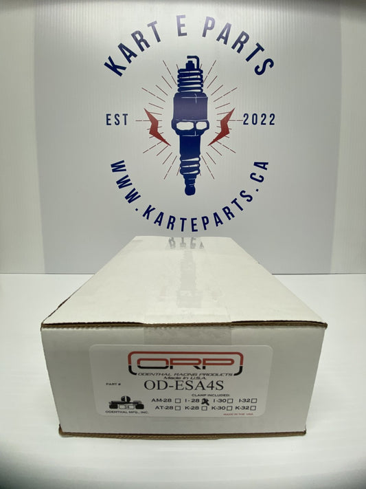 Support moteur complet Odenthal à 8 degrés avec pinces - 28 mm ou 30 mm