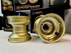Cadet Set - Swift K-LS Magnesium Solid Wheel Set.