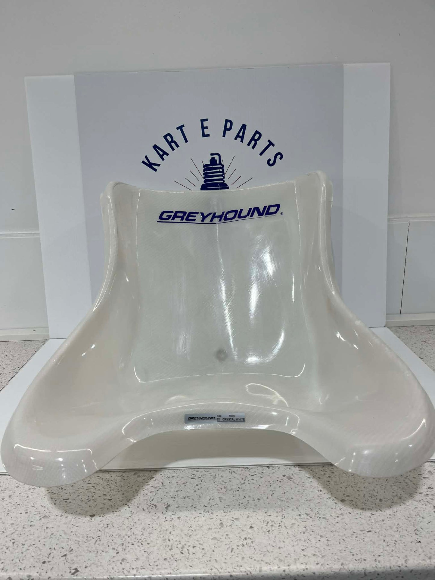 Greyhound Crystal White Seats