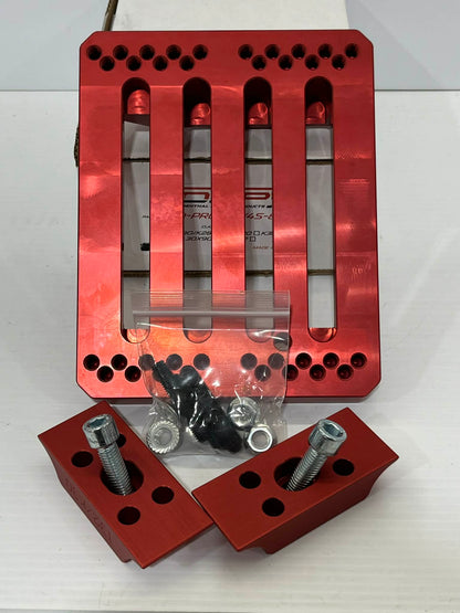 Low Profile 8 Degree One Piece 4-Cyle Mount.  Code Red Edition