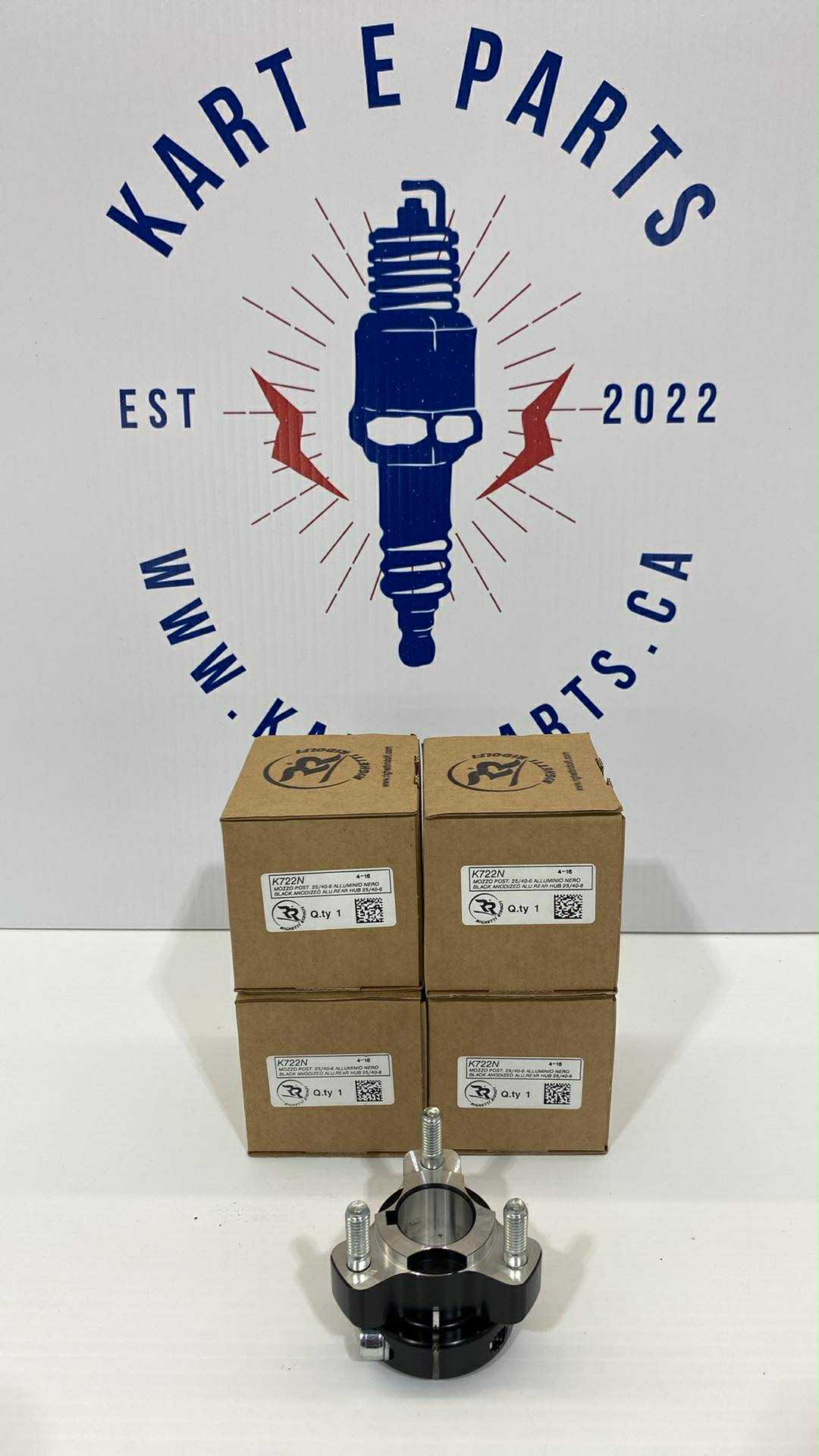 25MM Aluminum Rear Hubs