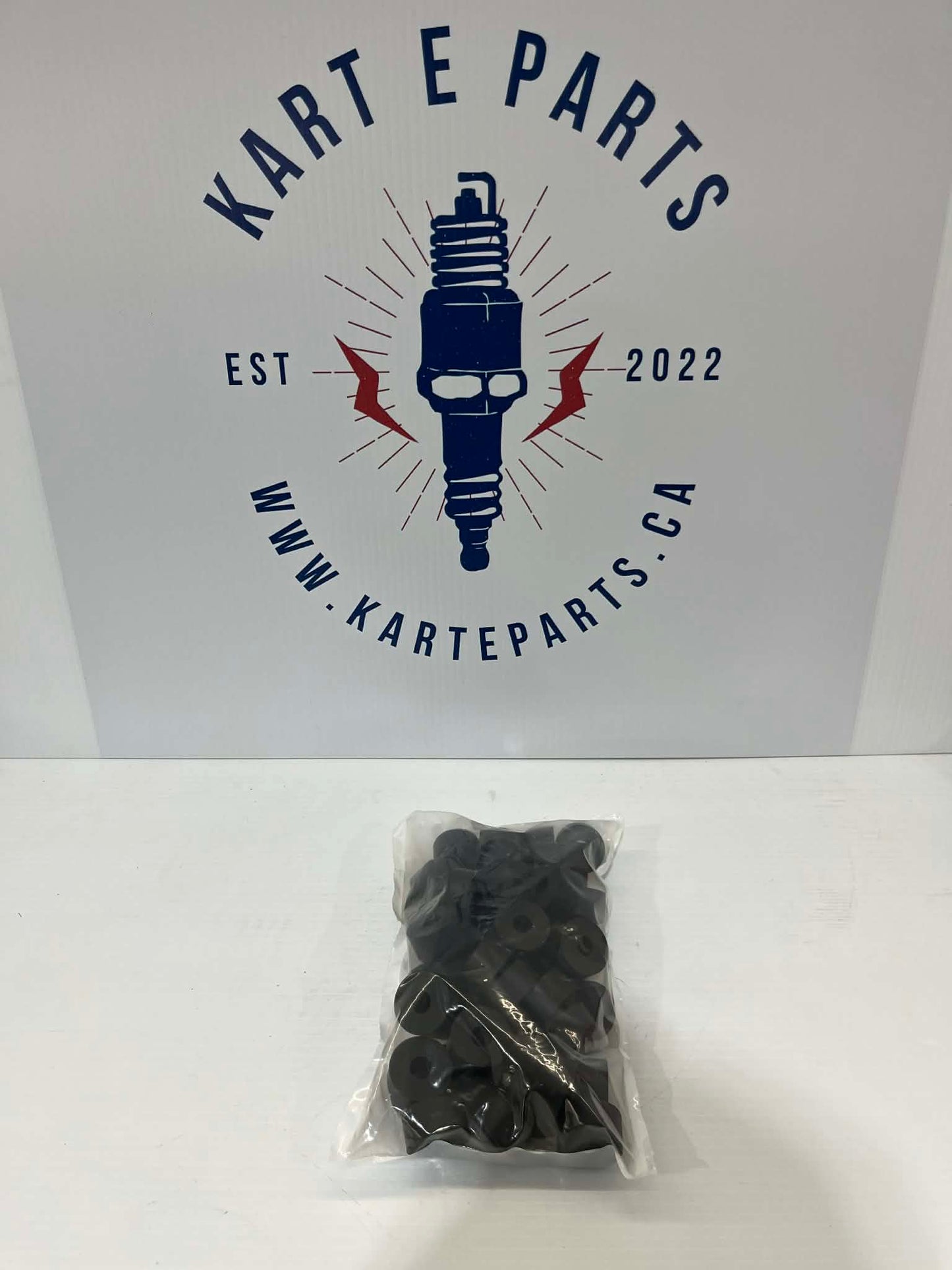 Rubber Washer D.30mm, Hole 10mm, h.15mm