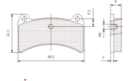 Brake Pad Set - Intrepid 5203.S
