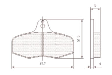 Brake Pad Set - 5371.S Intrepid