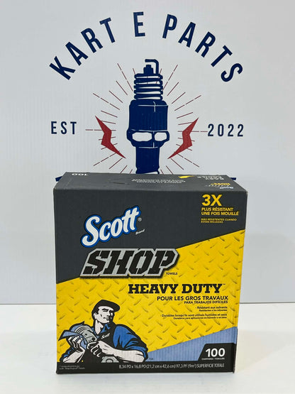 Scott - Shop Towels - Heavy-Duty, 16-4/5" L x 8-1/3" W