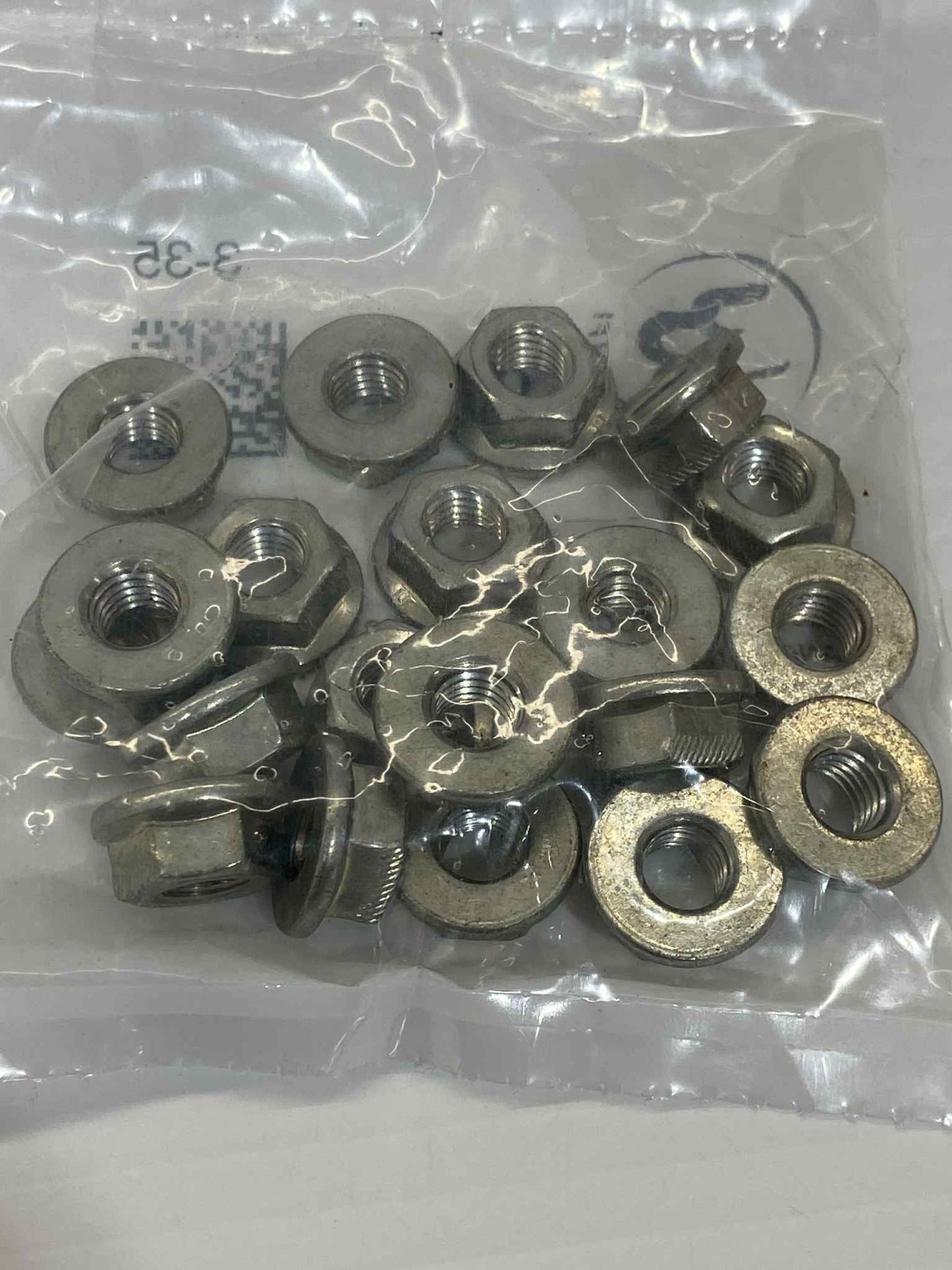 Flanged Metal Block Wheel Nut