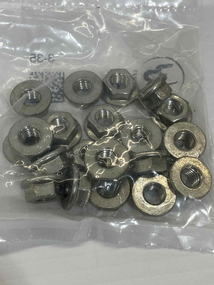 Flanged Metal Block Wheel Nut