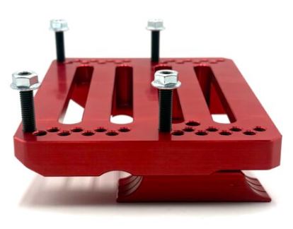 Low Profile 8 Degree One Piece 4-Cyle Mount.  Code Red Edition