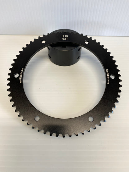 219 Single Cut "Twist" Sprockets