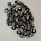 Serrures à perles avec joint torique ! Aluminium anodisé. 5mm - Vendu à l'unité - Style Douglas
