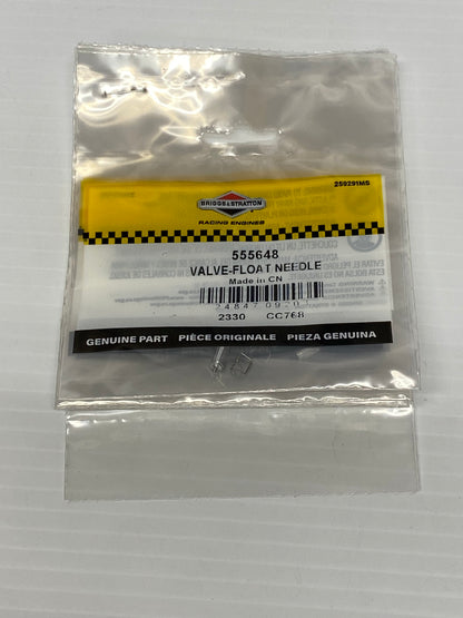 555648 - Briggs LO206 Carburetor Inlet Float Needle