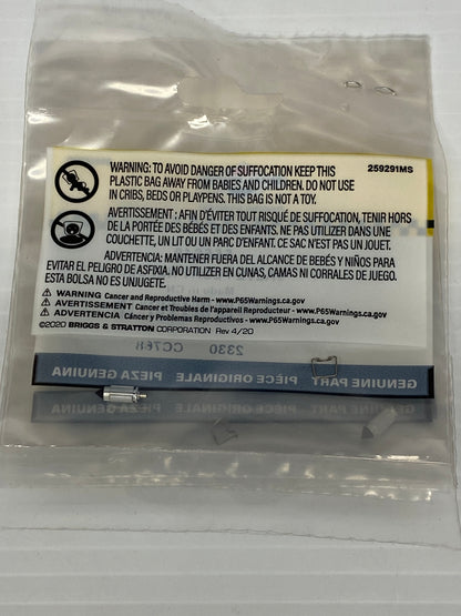 555648 - Briggs LO206 Carburetor Inlet Float Needle