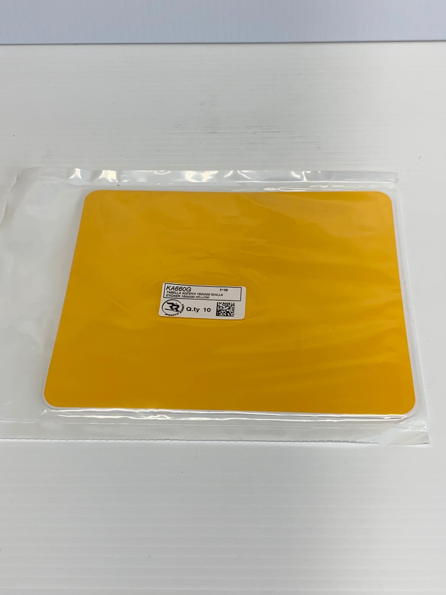 Yellow Number Backers