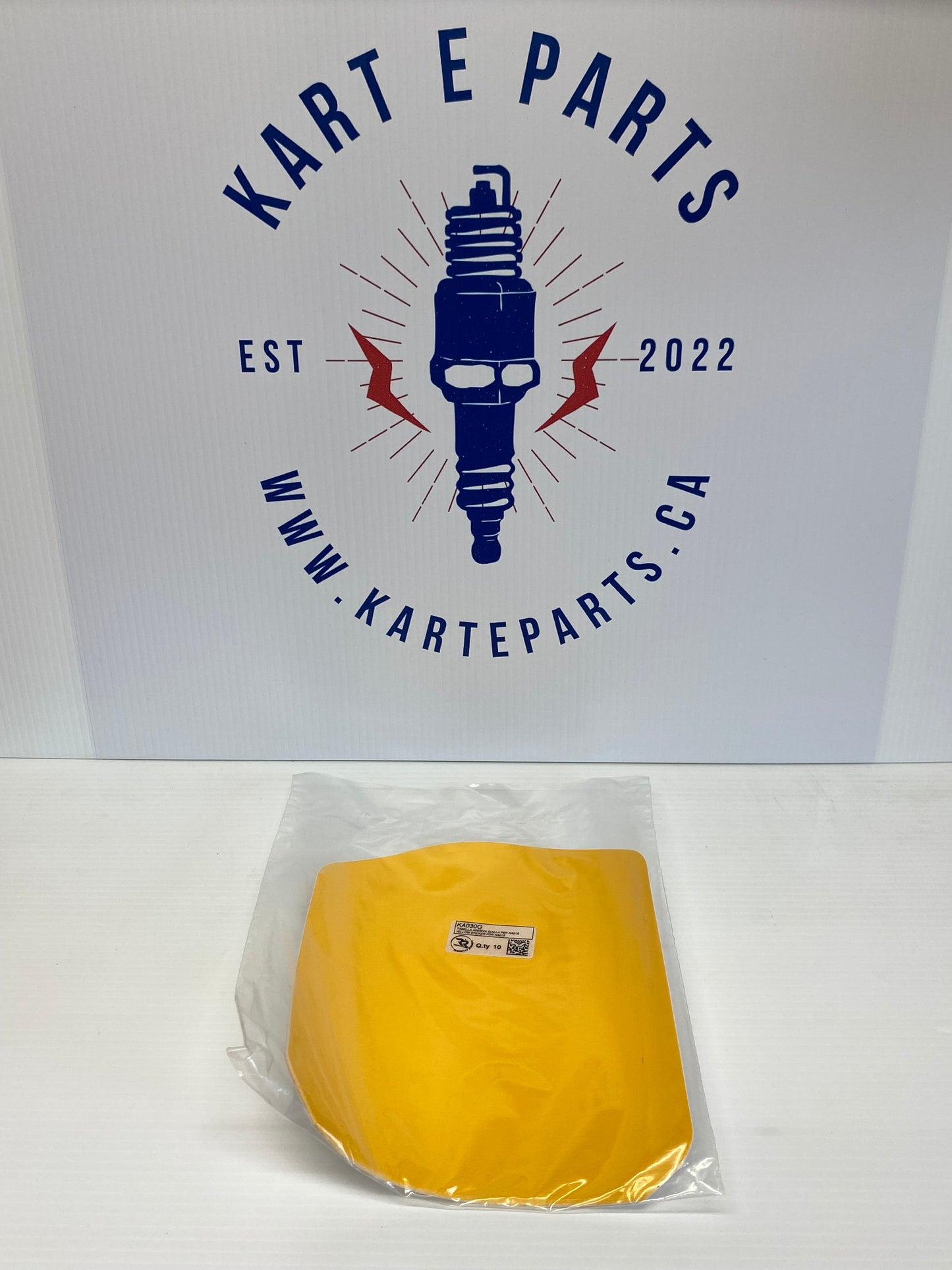 Yellow Number Backers