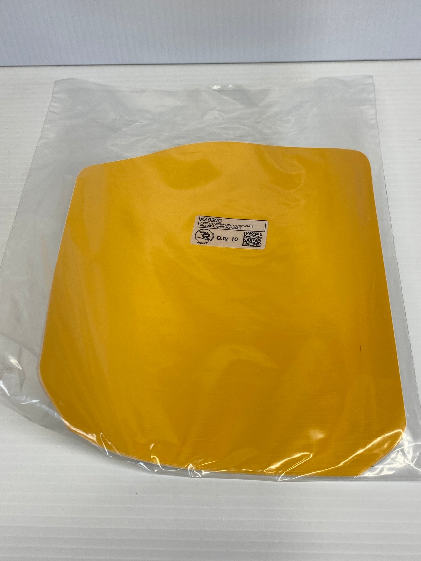 Yellow Number Backers