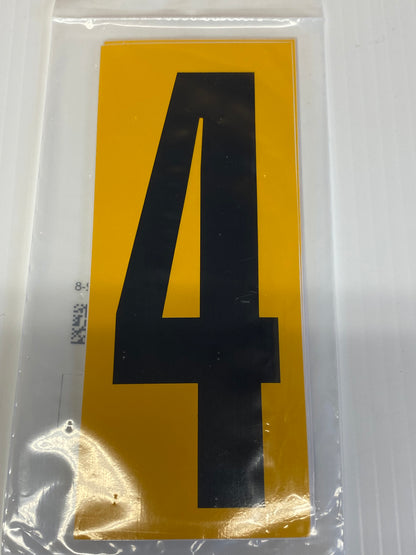 Kart Numbers - 0 Through 9