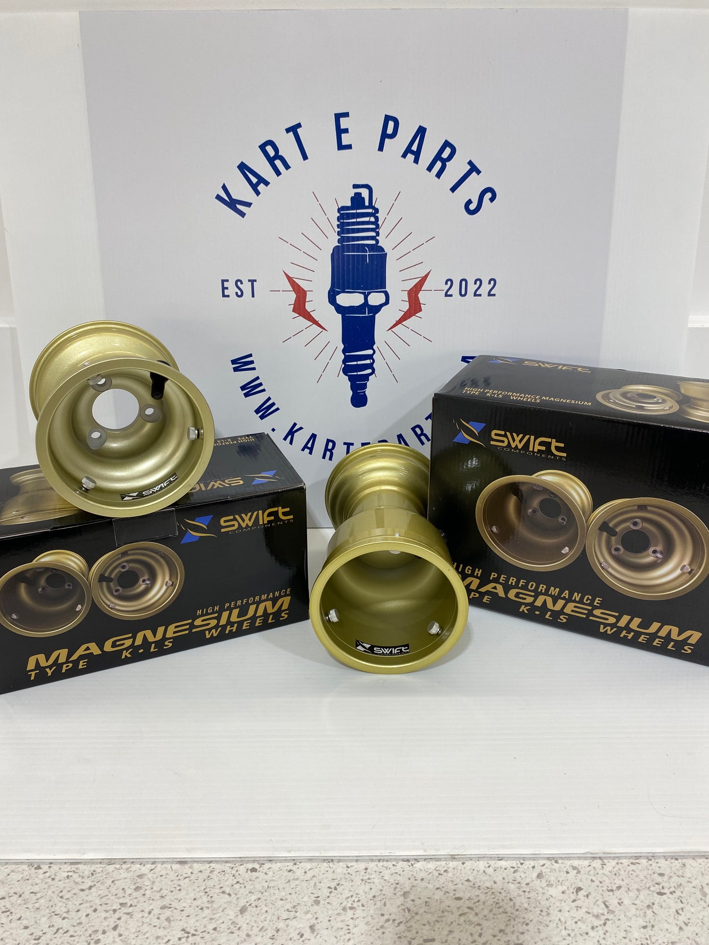 Swift K-LS Magnesium Solid Wheel Set.