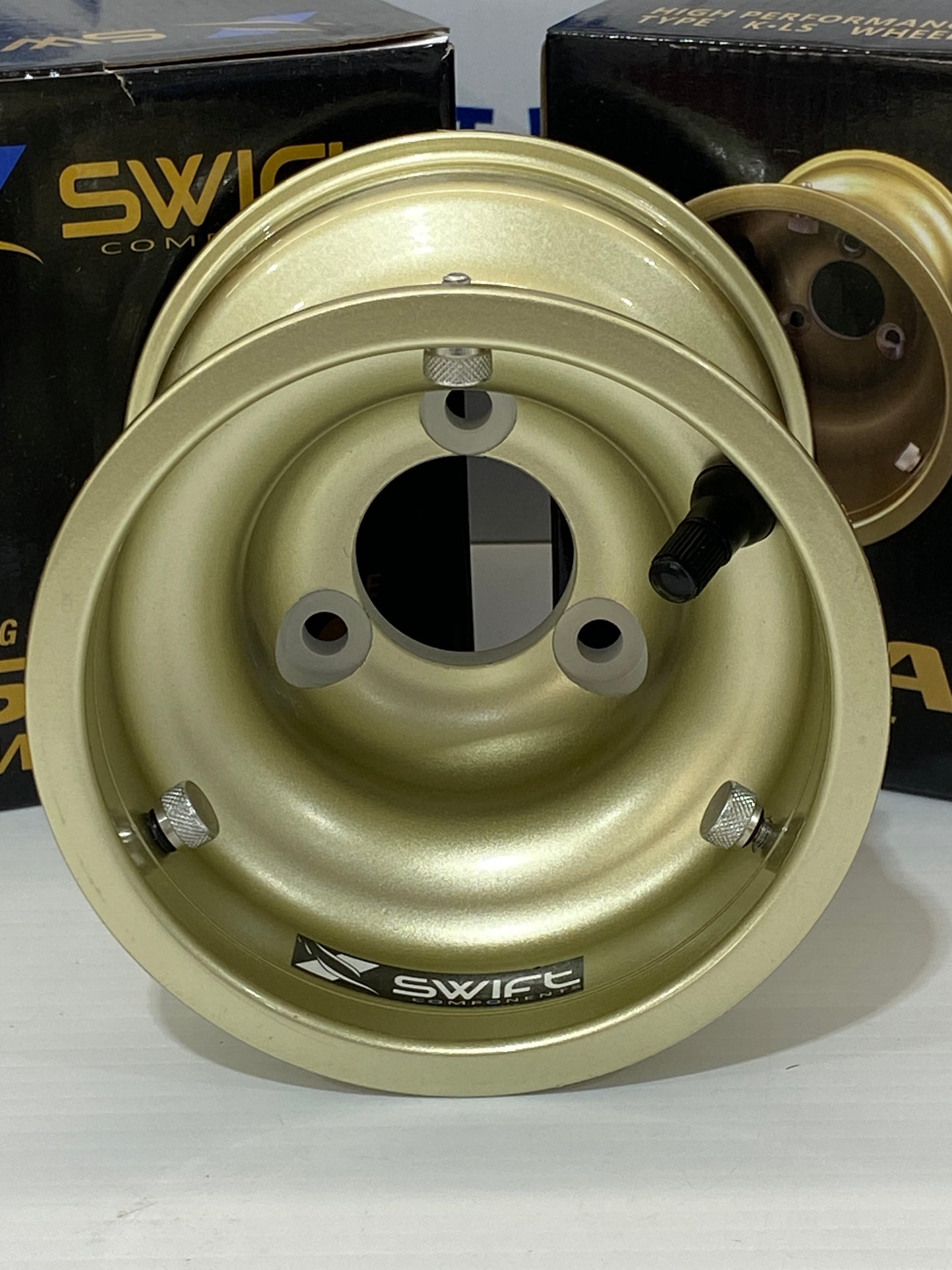 Cadet Set - Swift K-LS Magnesium Solid Wheel Set.