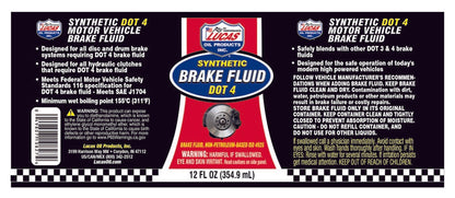 Lucas - Dot 4 Brake Fluid