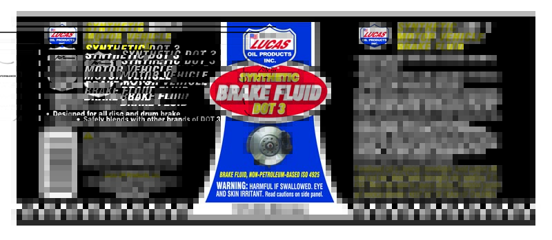 Lucas - Dot 3 Brake Fluid
