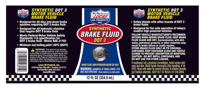 Lucas - Dot 3 Brake Fluid