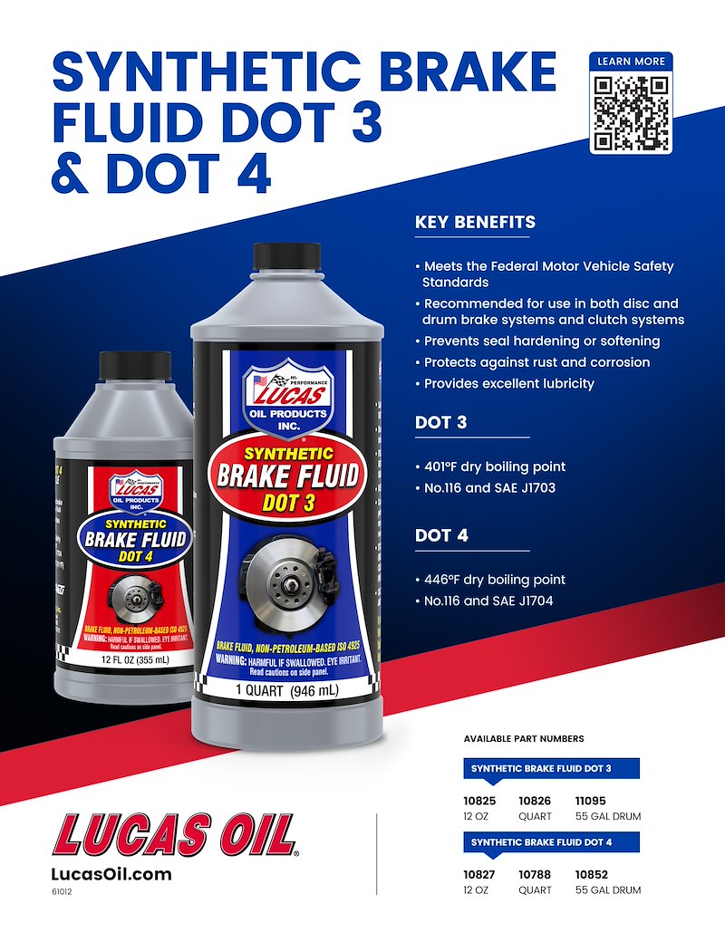Lucas - Dot 3 Brake Fluid