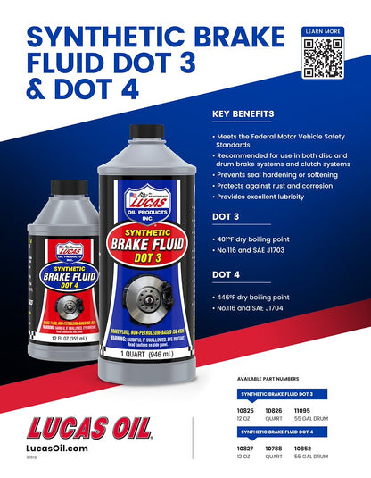 Lucas - Dot 3 Brake Fluid