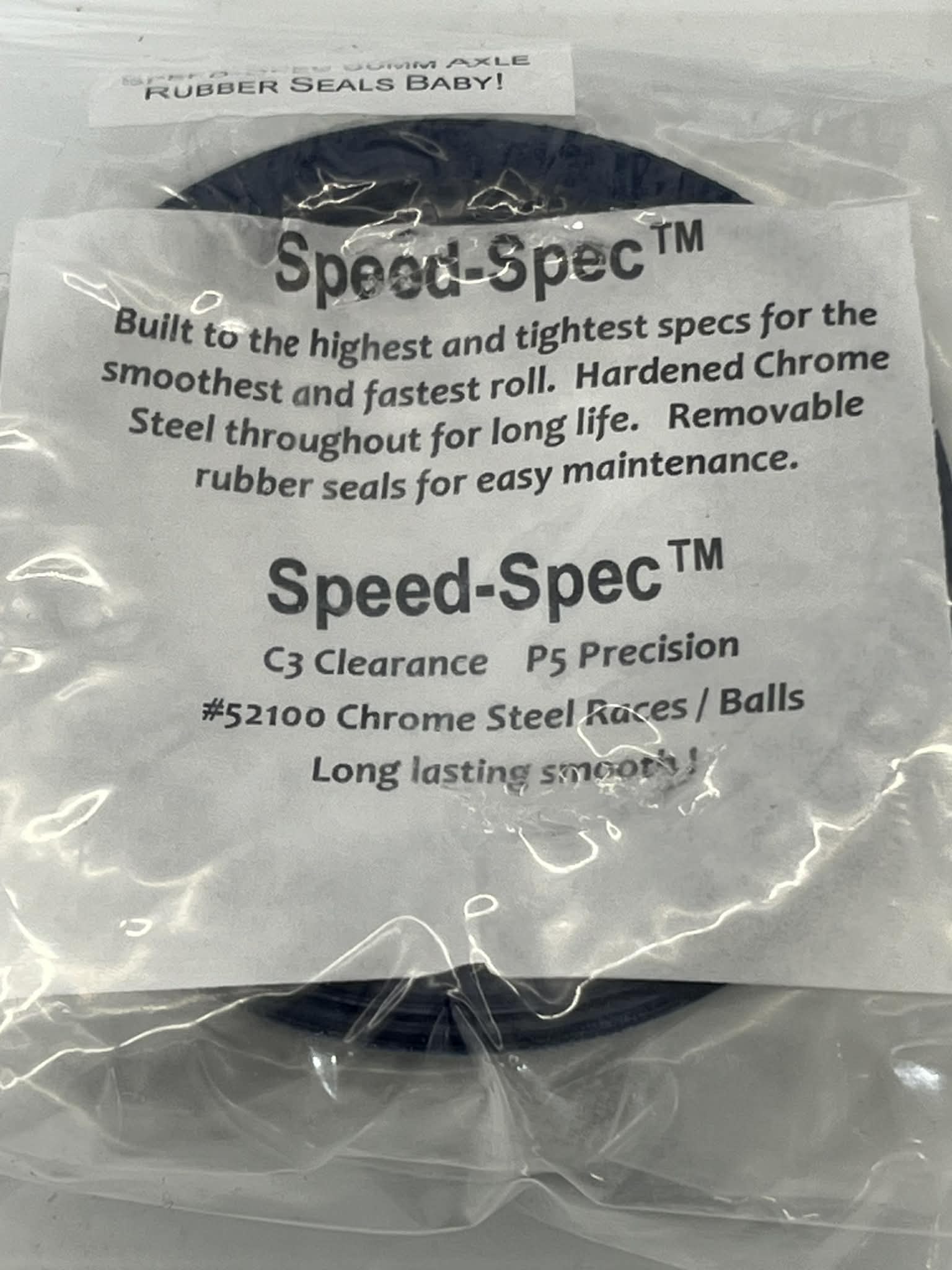 Speed-Spec Steel Precision Axle Bearing, Blue Removable Seals – kartEparts