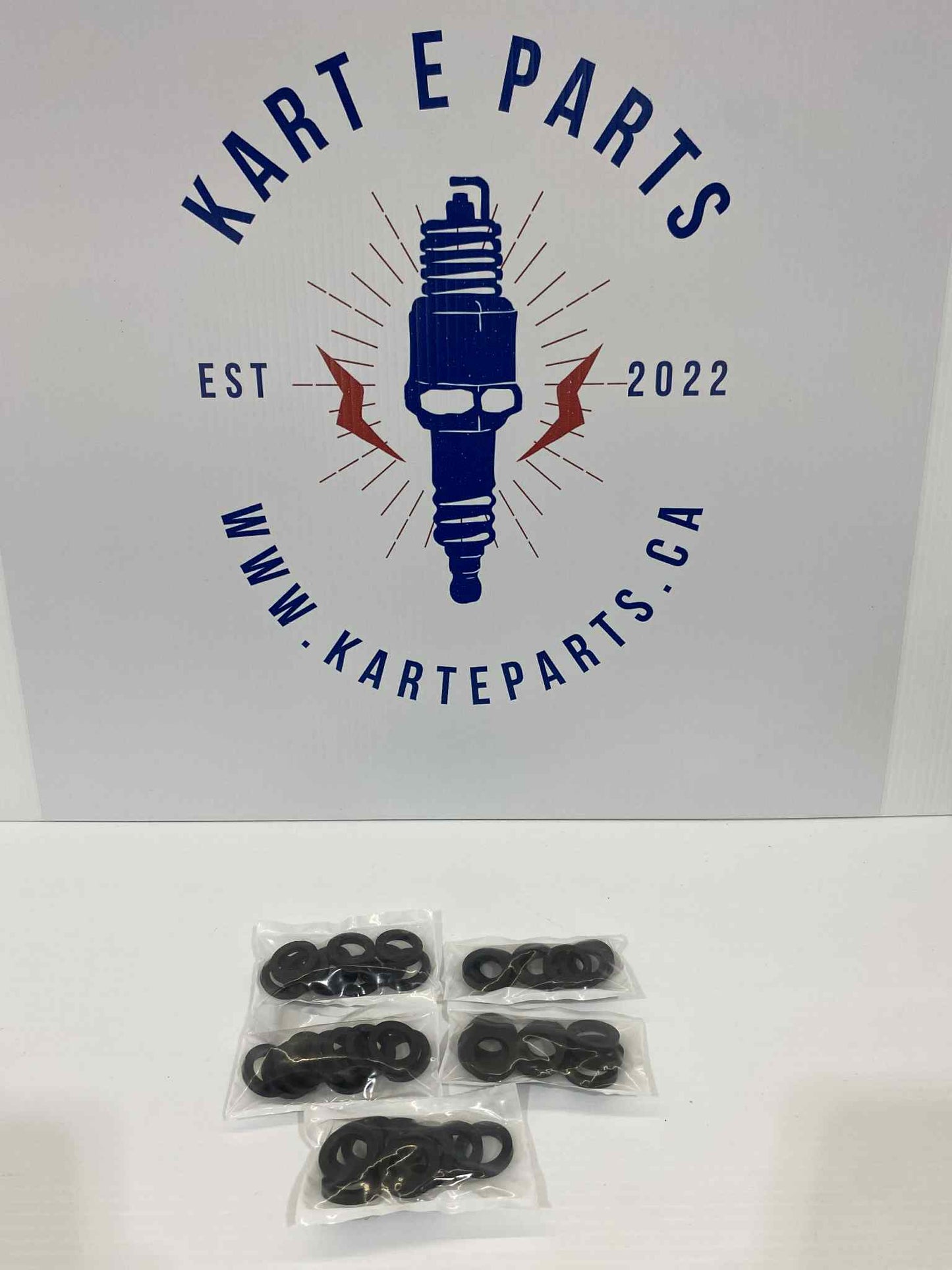 17 x 4mm Nylon Spindle Spacer