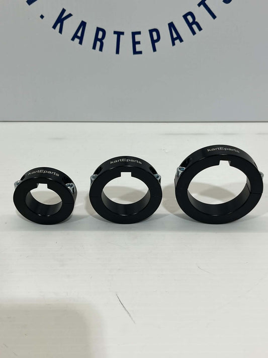 Axle Collar - Single Clamp - Black in Color- 30MM or 40MMM or 50MM
