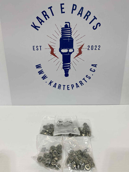 Flanged Metal Block Wheel Nut