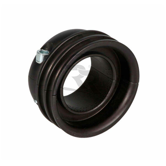 Aluminium Pulley for 50mm axle, Black anodized