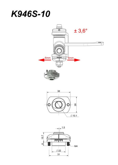Caster Solver Adjuster - M10