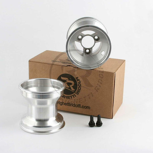 Kid Kart / Cadet Aluminum Wheel Set with NO Bead Lock Screws