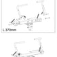 Full Size Kart Pedal Relocation Kit