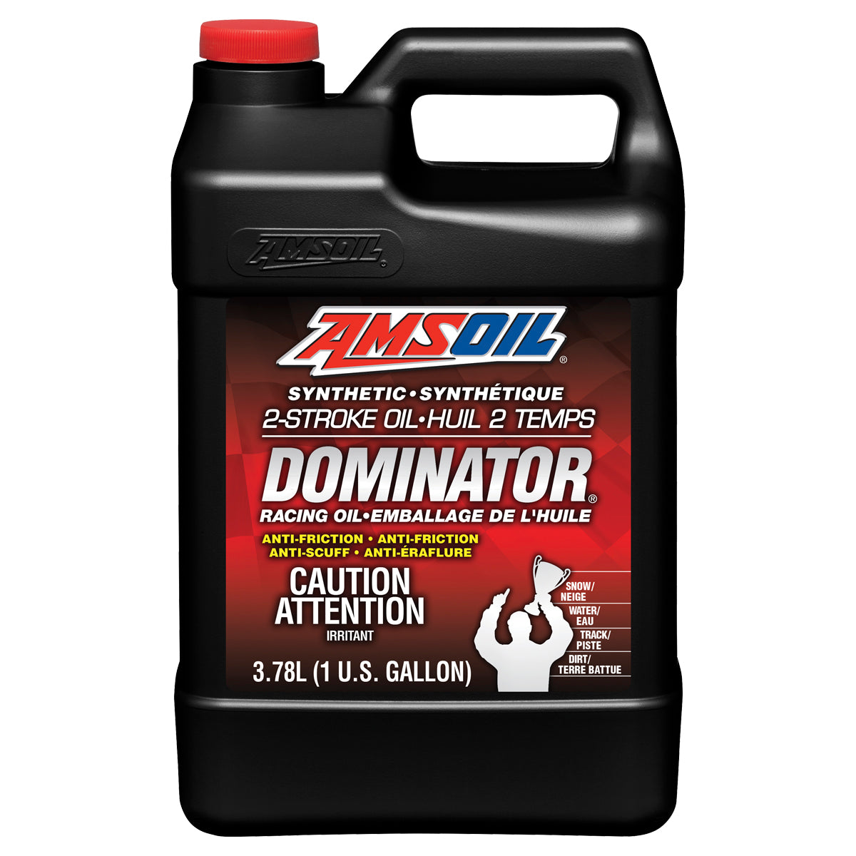 AMSOIL DOMINATOR® 100% Synthetic 2-Stroke Racing Oil