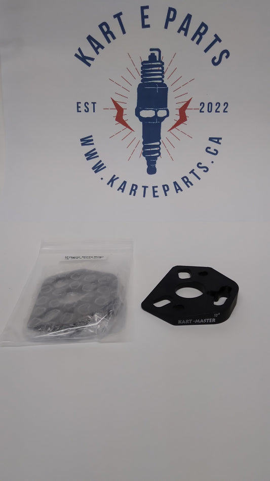 Cale de montage de direction – S'adapte aux supports à 3 et 6 trous (10 ou 15 degrés).