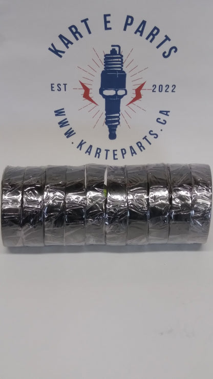 Ruban électrique – 10 rouleaux (3/4" x 60') (toutes les couleurs)