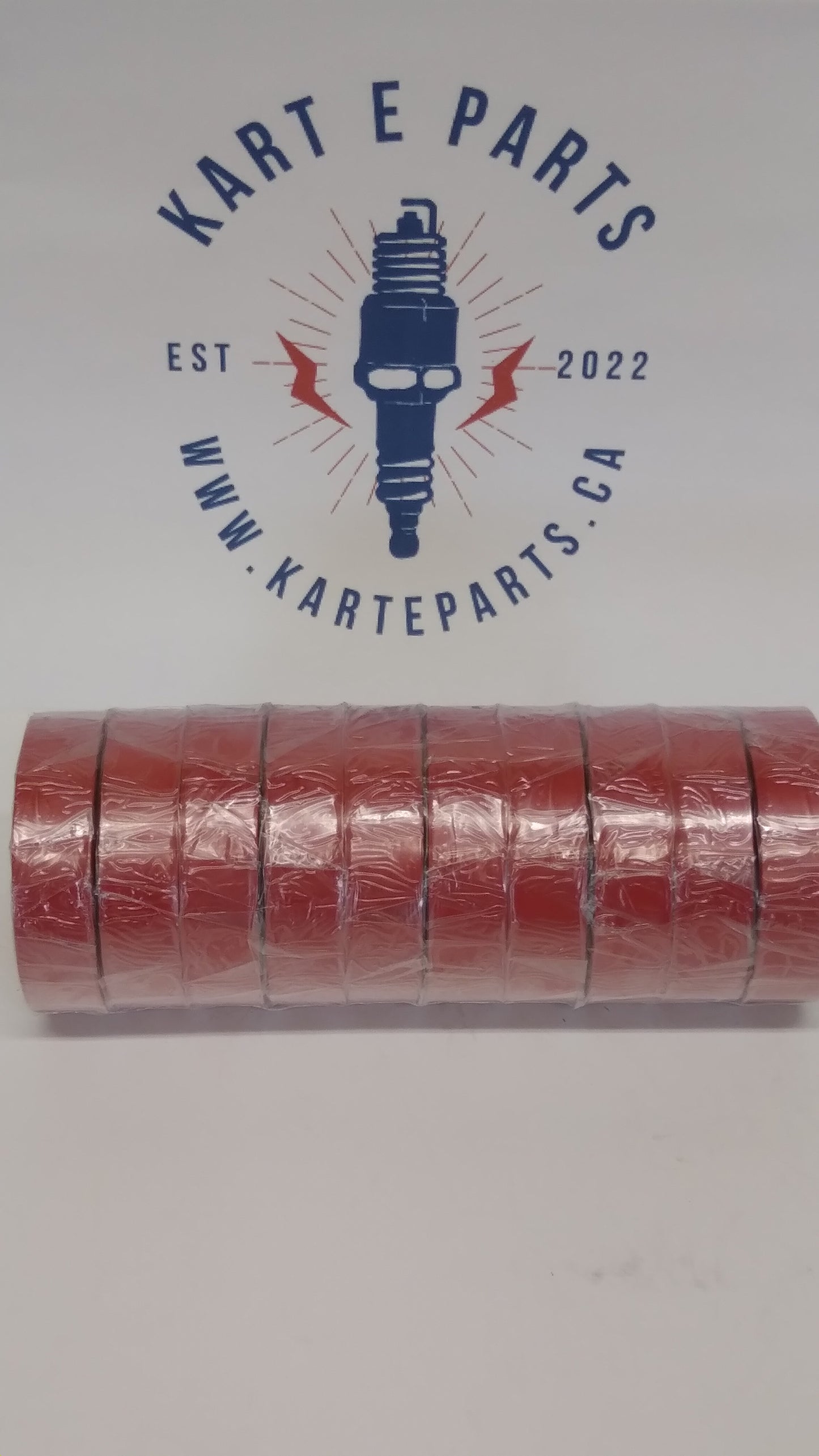 Ruban électrique – 10 rouleaux (3/4" x 60') (toutes les couleurs)