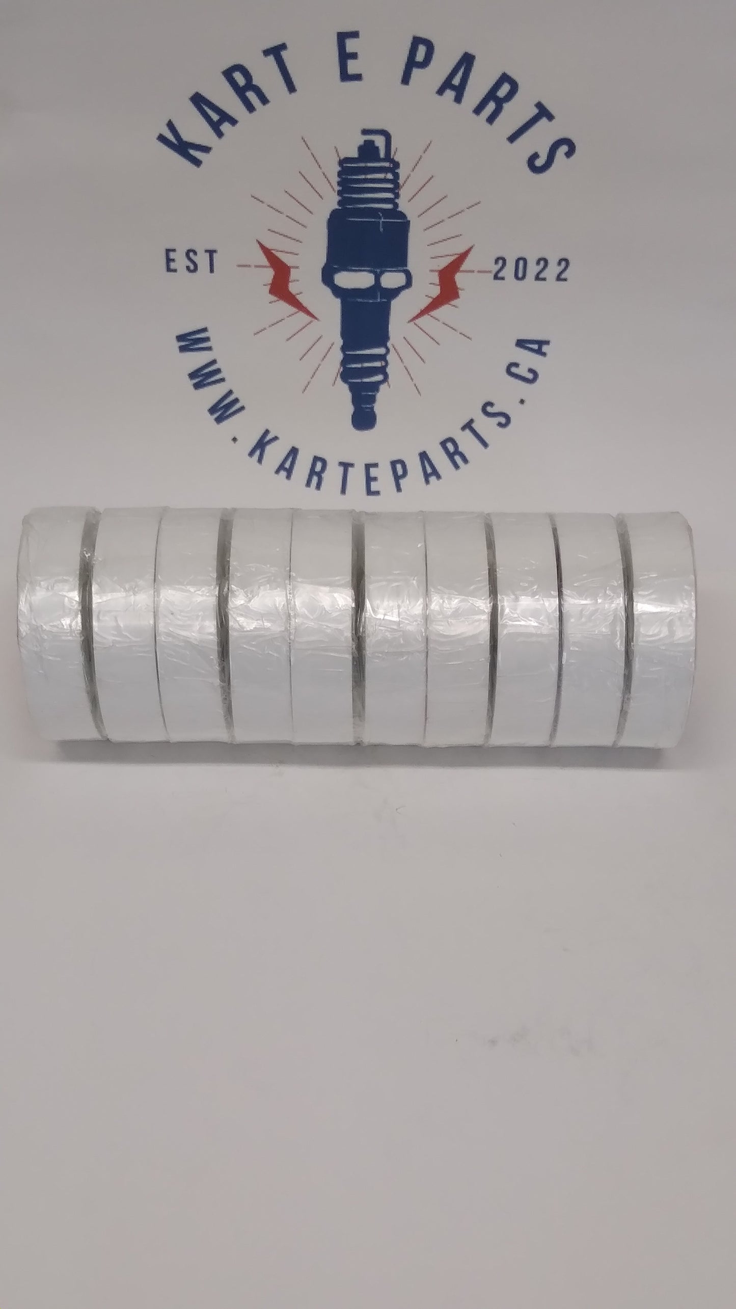 Ruban électrique – 10 rouleaux (3/4" x 60') (toutes les couleurs)