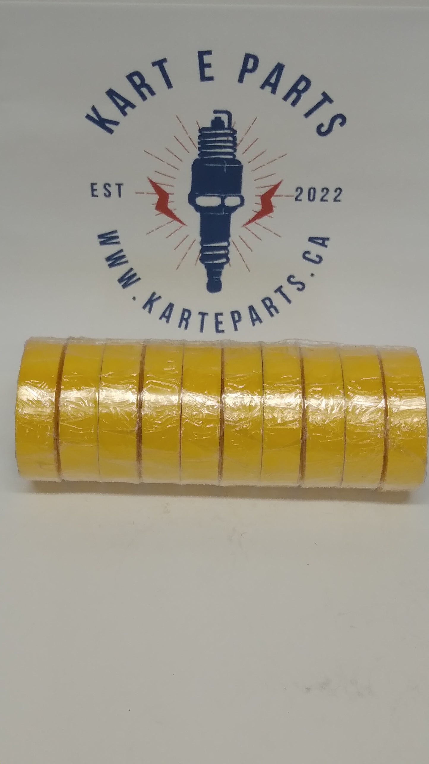 Ruban électrique – 10 rouleaux (3/4" x 60') (toutes les couleurs)